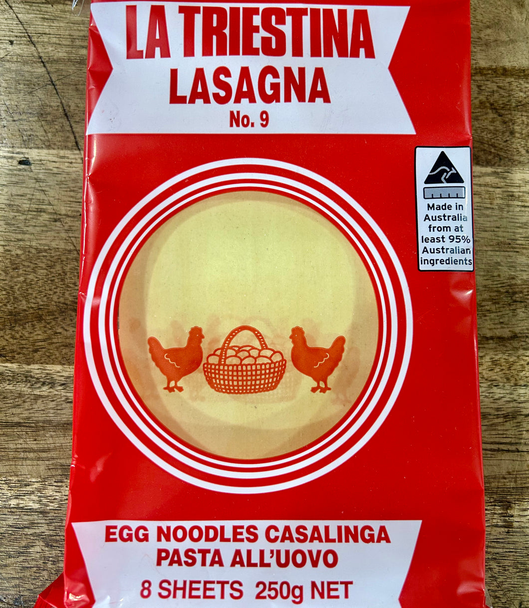 La Treistina egg lasagna sheets 250g