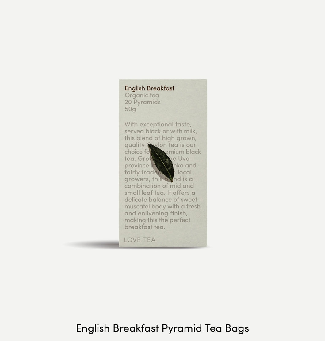Love Tea English Breakfast tea bags