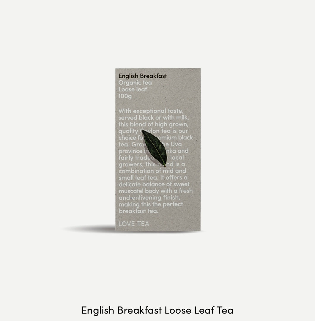 Love Tea English Breakfast loose leaf