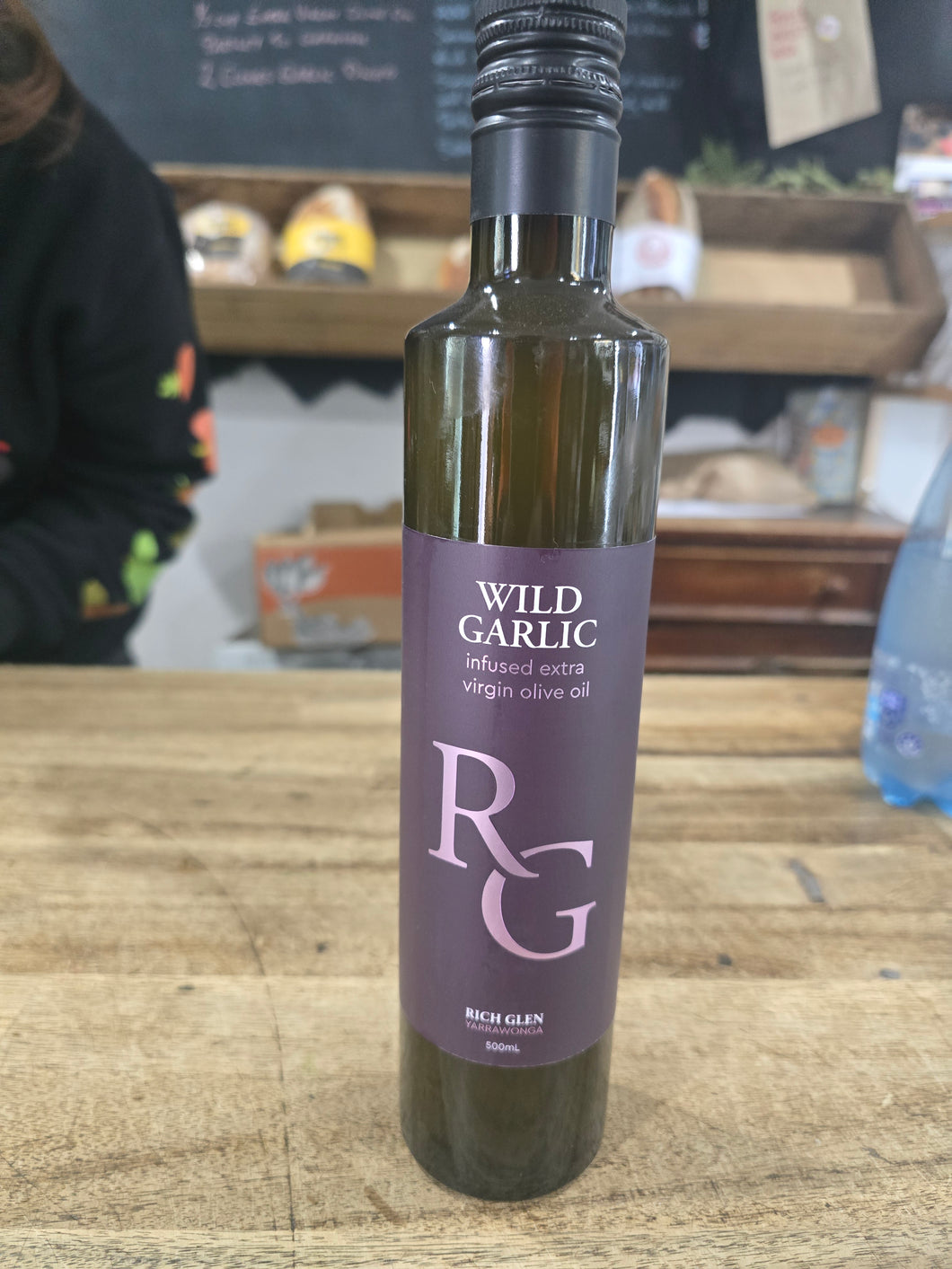 River Glen wild garlic extra virgin olive oil
